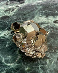 Golden Spark Mirror Pyrite