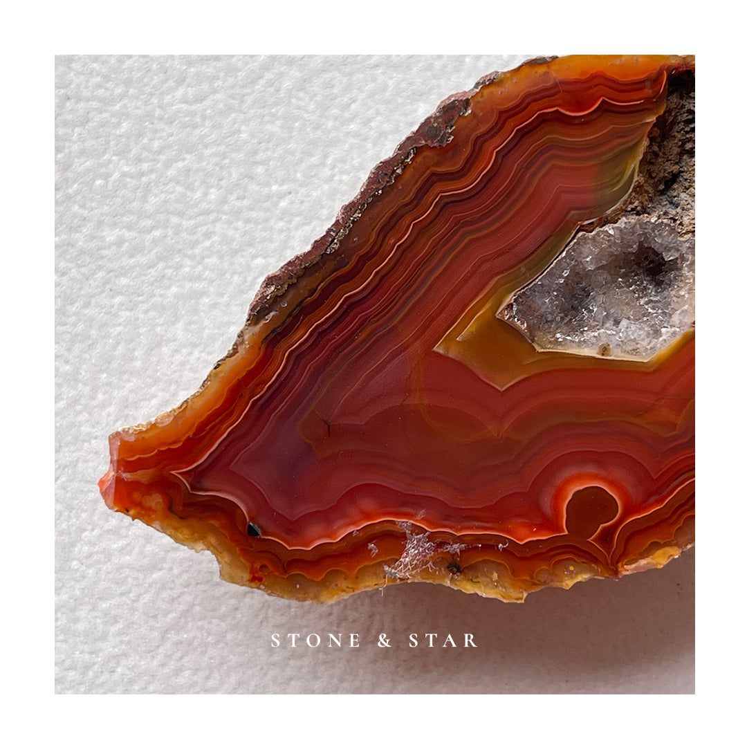 Crimson Creativity Laguna Agate