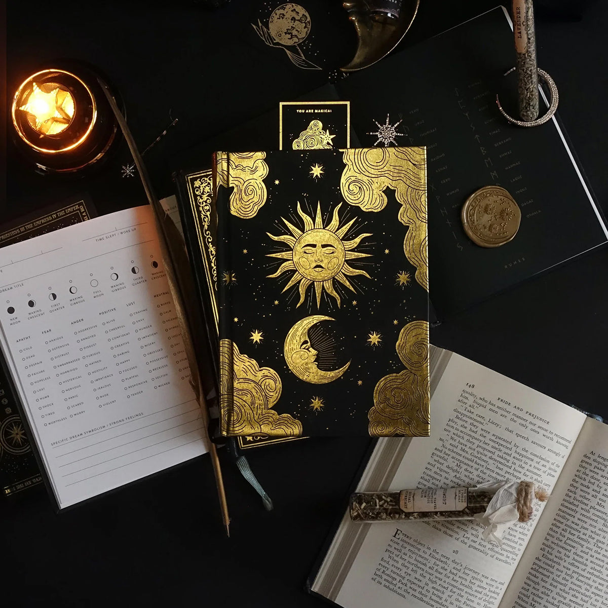 Sun & Moon Blank Journal