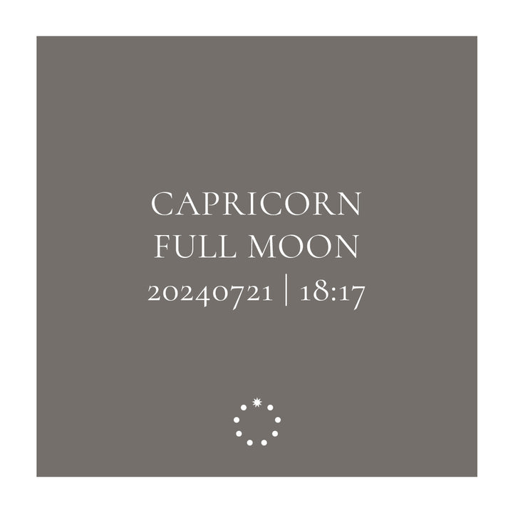 Full Moon 29° Capricorn