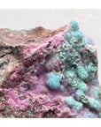 Cobaltian Calcite with Botryoidal Chrysocolla